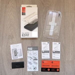 🆕 Spigen Tempered Glass Screen Protector for iPhone 14 Pro [Case Friendly]